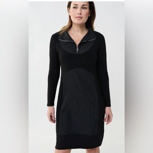 NWT Joseph Ribkoff half zip dress